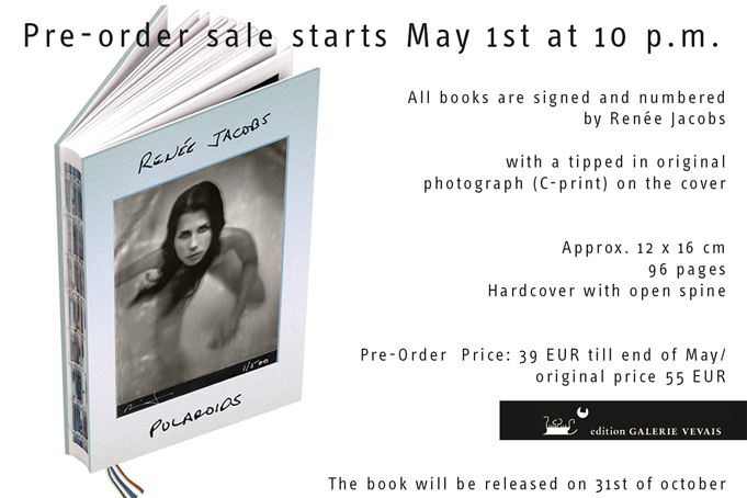 Renee Jacobs POLAROIDS Pre-Order starts 1st of May